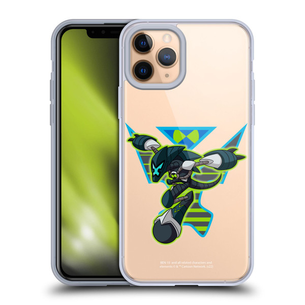 Ben 10: Animated Series Graphics Alien Soft Gel Case for Apple iPhone 11 Pro