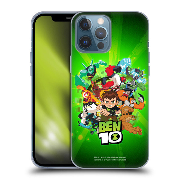 Ben 10: Animated Series Graphics Character Art Soft Gel Case for Apple iPhone 13 Pro Max