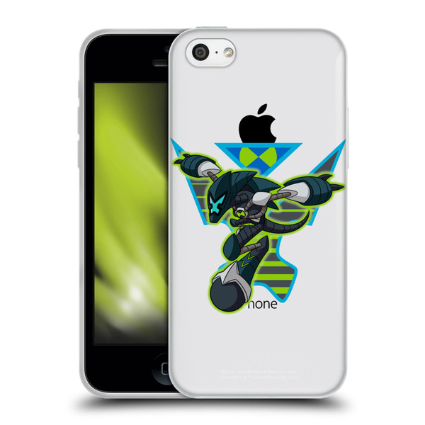 Ben 10: Animated Series Graphics Alien Soft Gel Case for Apple iPhone 5c