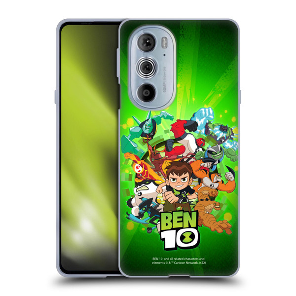 Ben 10: Animated Series Graphics Character Art Soft Gel Case for Motorola Edge X30