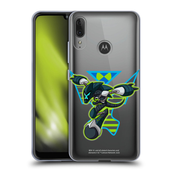 Ben 10: Animated Series Graphics Alien Soft Gel Case for Motorola Moto E6 Plus