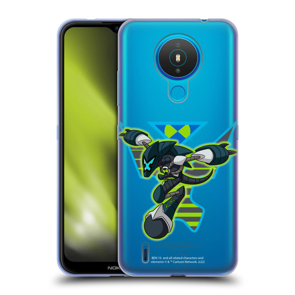 Ben 10: Animated Series Graphics Alien Soft Gel Case for Nokia 1.4