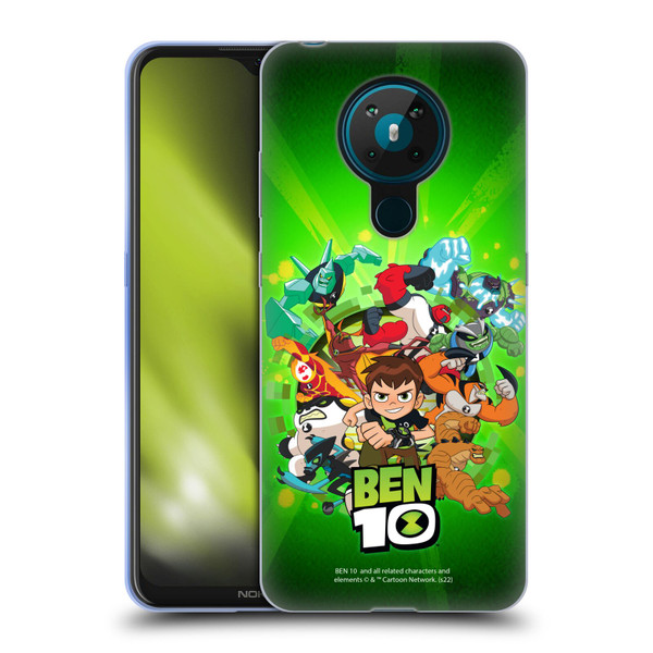 Ben 10: Animated Series Graphics Character Art Soft Gel Case for Nokia 5.3