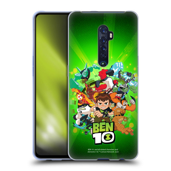 Ben 10: Animated Series Graphics Character Art Soft Gel Case for OPPO Reno 2