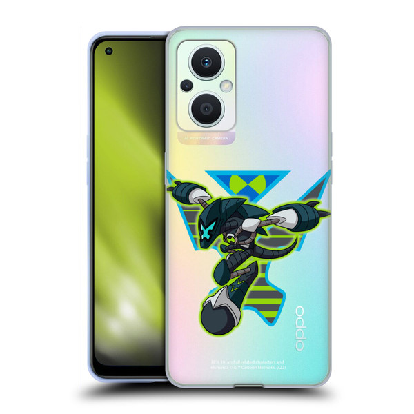 Ben 10: Animated Series Graphics Alien Soft Gel Case for OPPO Reno8 Lite