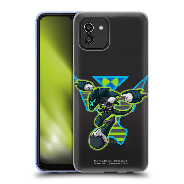 Ben 10: Animated Series Graphics Alien Soft Gel Case for Samsung Galaxy A03 (2021)