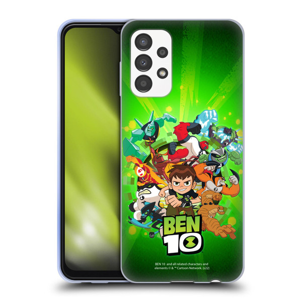 Ben 10: Animated Series Graphics Character Art Soft Gel Case for Samsung Galaxy A13 (2022)
