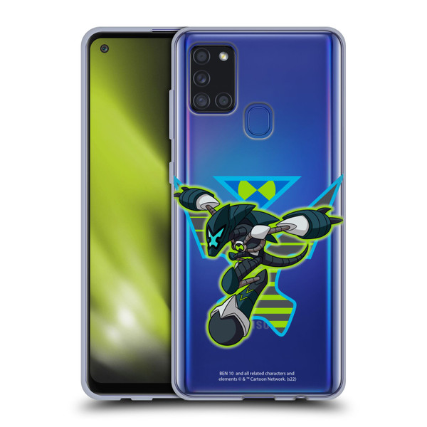 Ben 10: Animated Series Graphics Alien Soft Gel Case for Samsung Galaxy A21s (2020)