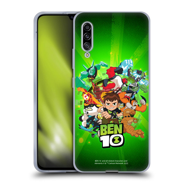 Ben 10: Animated Series Graphics Character Art Soft Gel Case for Samsung Galaxy A90 5G (2019)