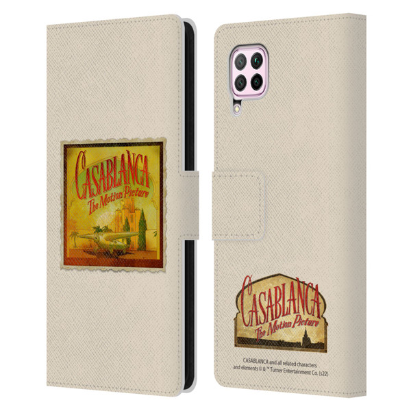 Casablanca Graphics Poster Leather Book Wallet Case Cover For Huawei Nova 6 SE / P40 Lite
