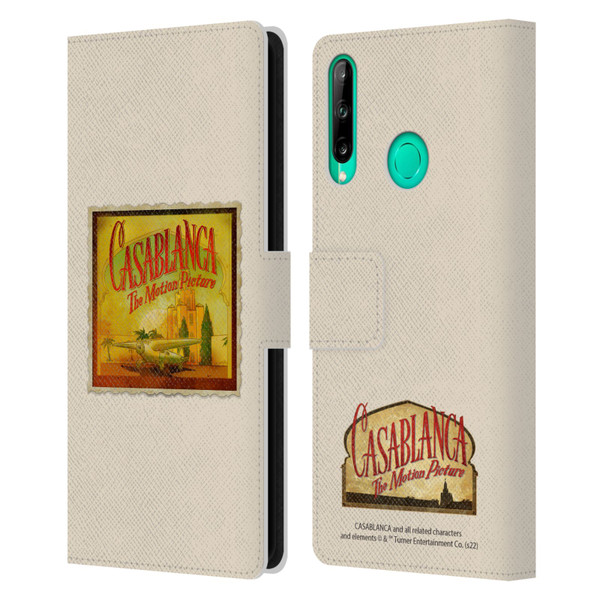 Casablanca Graphics Poster Leather Book Wallet Case Cover For Huawei P40 lite E