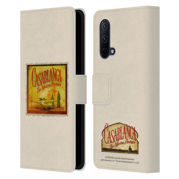 Casablanca Graphics Poster Leather Book Wallet Case Cover For OnePlus Nord CE 5G