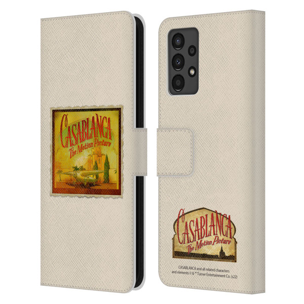Casablanca Graphics Poster Leather Book Wallet Case Cover For Samsung Galaxy A13 (2022)