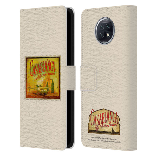 Casablanca Graphics Poster Leather Book Wallet Case Cover For Xiaomi Redmi Note 9T 5G