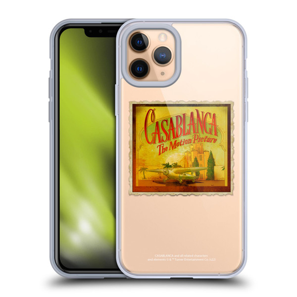 Casablanca Graphics Poster Soft Gel Case for Apple iPhone 11 Pro