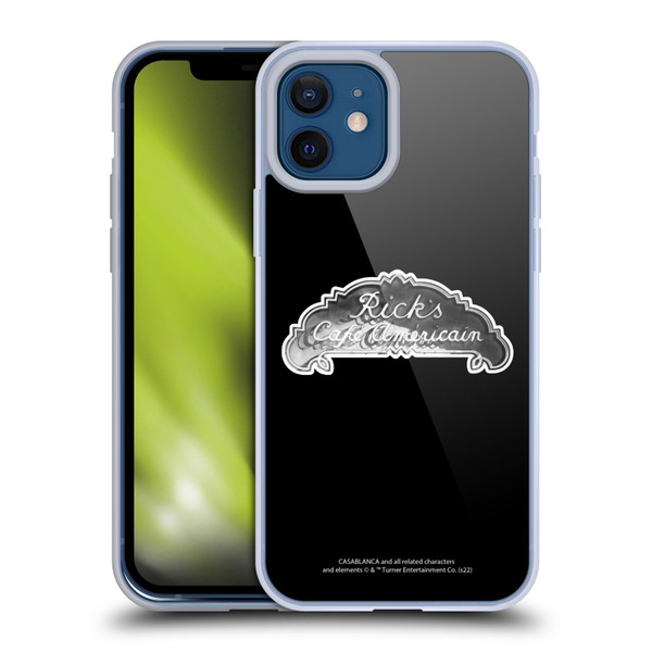 Casablanca Graphics Rick's Cafe Soft Gel Case for Apple iPhone 12 / iPhone 12 Pro