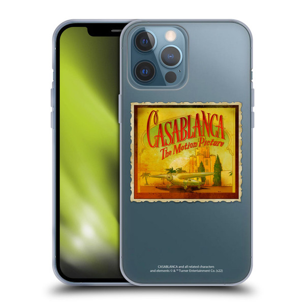 Casablanca Graphics Poster Soft Gel Case for Apple iPhone 13 Pro Max