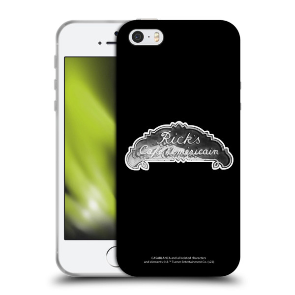 Casablanca Graphics Rick's Cafe Soft Gel Case for Apple iPhone 5 / 5s / iPhone SE 2016