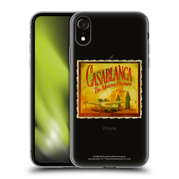 Casablanca Graphics Poster Soft Gel Case for Apple iPhone XR