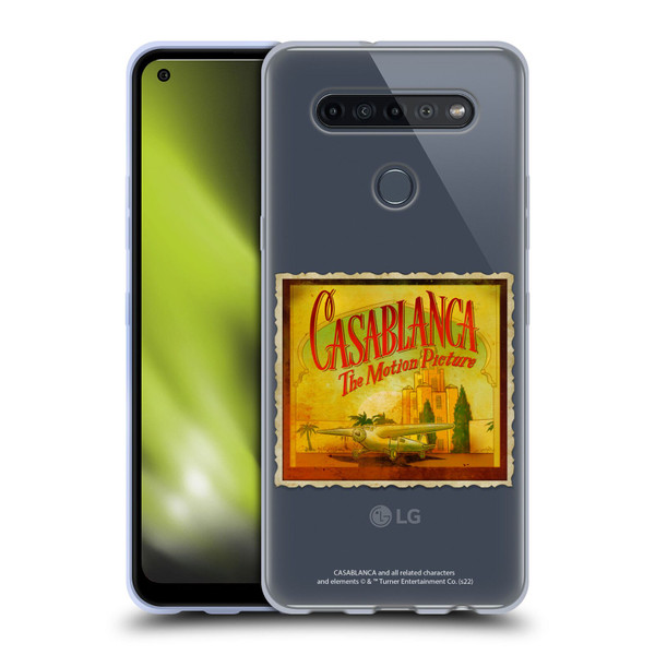 Casablanca Graphics Poster Soft Gel Case for LG K51S
