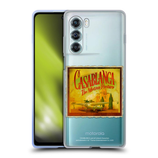 Casablanca Graphics Poster Soft Gel Case for Motorola Edge S30 / Moto G200 5G