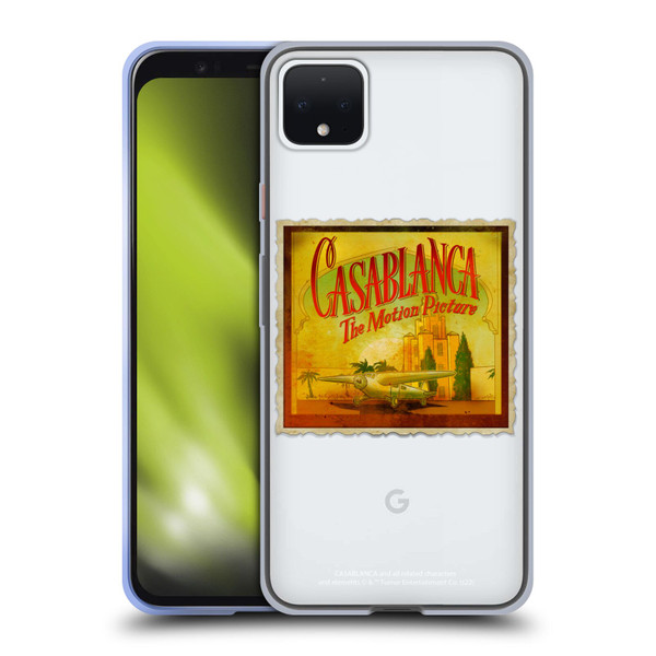 Casablanca Graphics Poster Soft Gel Case for Google Pixel 4 XL