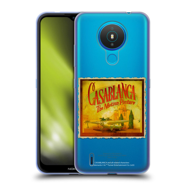 Casablanca Graphics Poster Soft Gel Case for Nokia 1.4