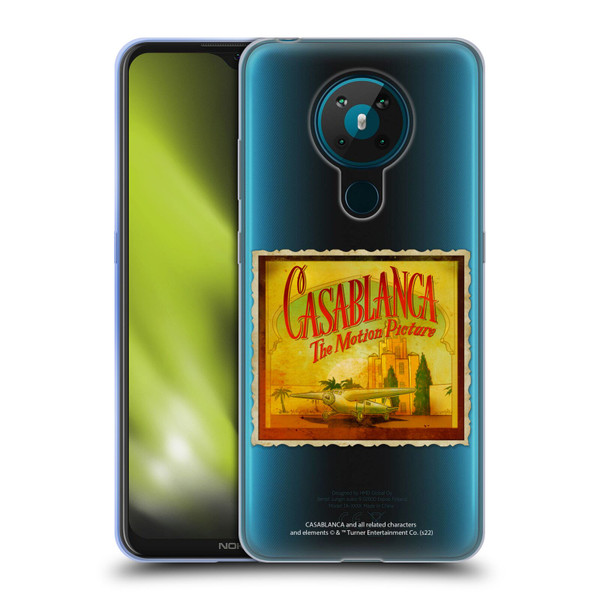Casablanca Graphics Poster Soft Gel Case for Nokia 5.3