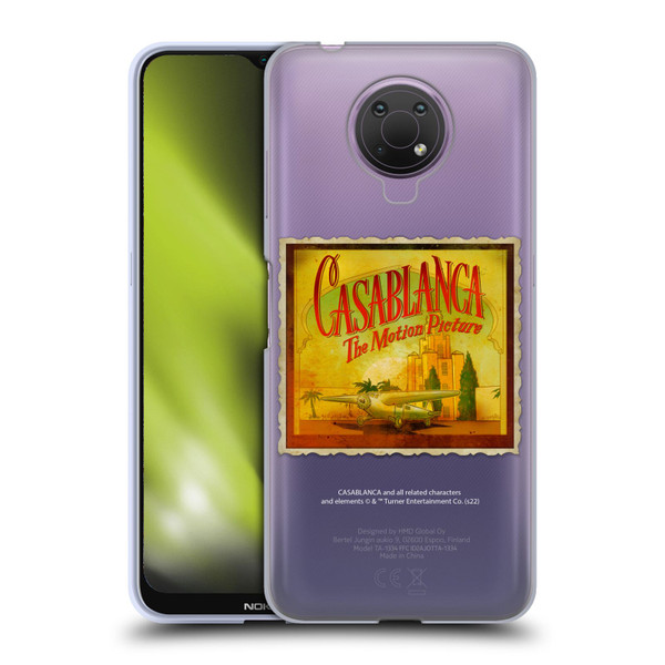 Casablanca Graphics Poster Soft Gel Case for Nokia G10