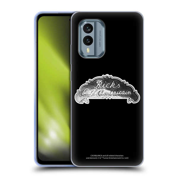 Casablanca Graphics Rick's Cafe Soft Gel Case for Nokia X30
