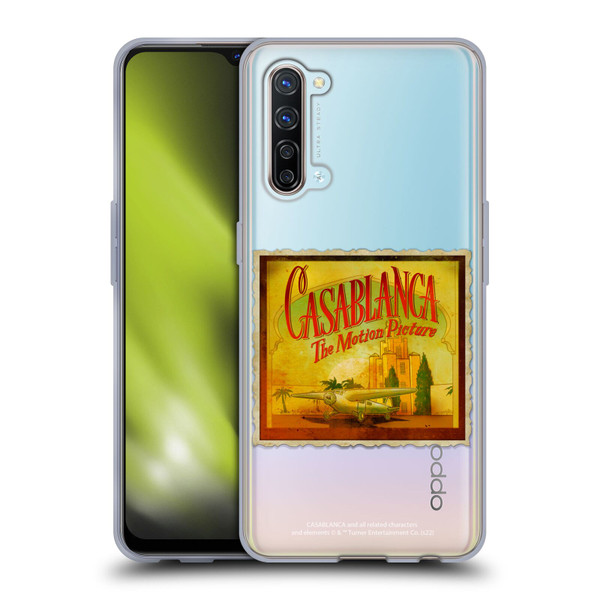 Casablanca Graphics Poster Soft Gel Case for OPPO Find X2 Lite 5G