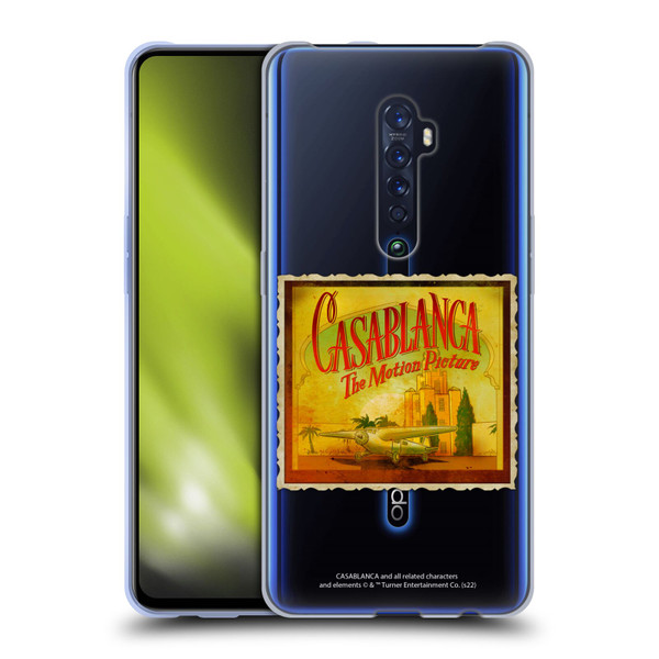Casablanca Graphics Poster Soft Gel Case for OPPO Reno 2