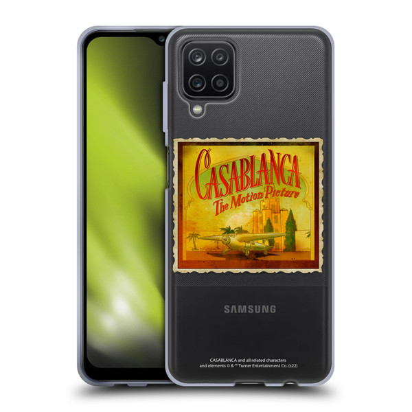 Casablanca Graphics Poster Soft Gel Case for Samsung Galaxy A12 (2020)