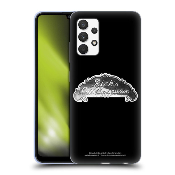 Casablanca Graphics Rick's Cafe Soft Gel Case for Samsung Galaxy A32 (2021)