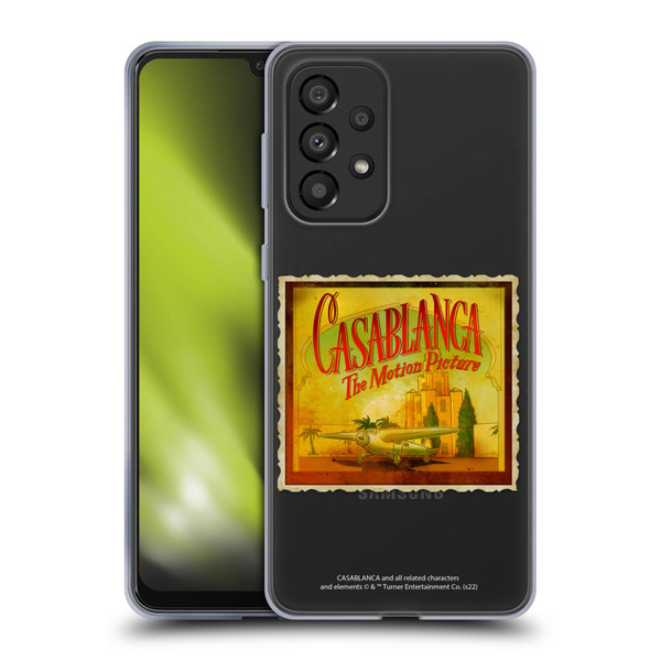 Casablanca Graphics Poster Soft Gel Case for Samsung Galaxy A33 5G (2022)