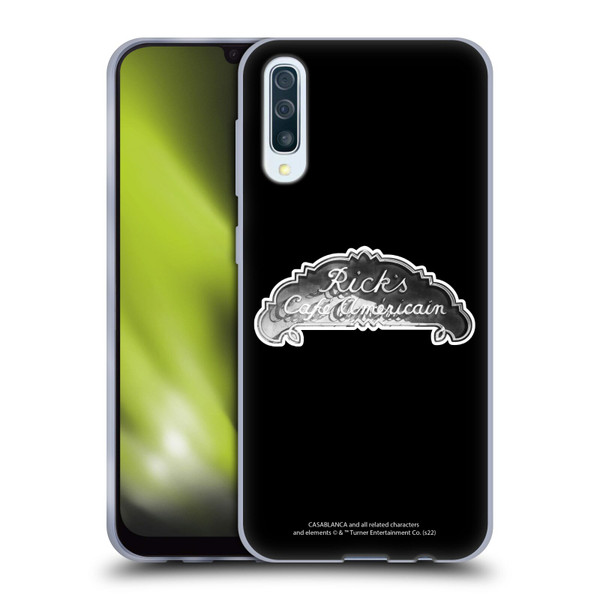 Casablanca Graphics Rick's Cafe Soft Gel Case for Samsung Galaxy A50/A30s (2019)