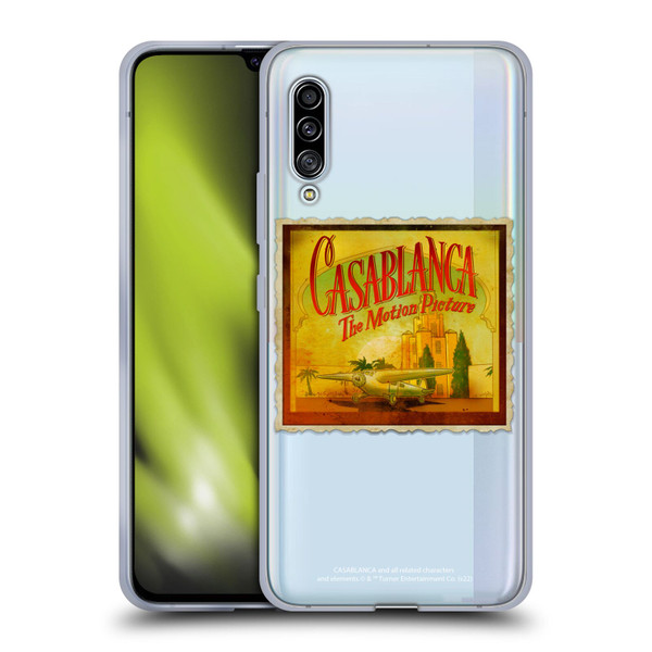 Casablanca Graphics Poster Soft Gel Case for Samsung Galaxy A90 5G (2019)