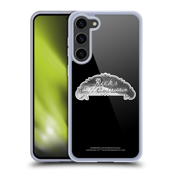 Casablanca Graphics Rick's Cafe Soft Gel Case for Samsung Galaxy S23+ 5G