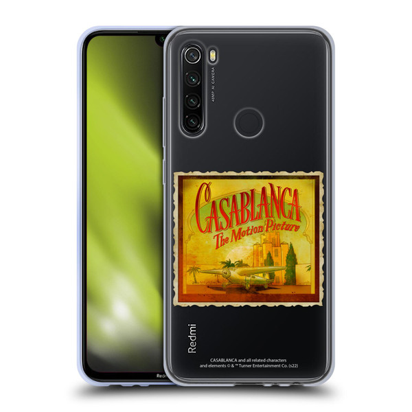 Casablanca Graphics Poster Soft Gel Case for Xiaomi Redmi Note 8T