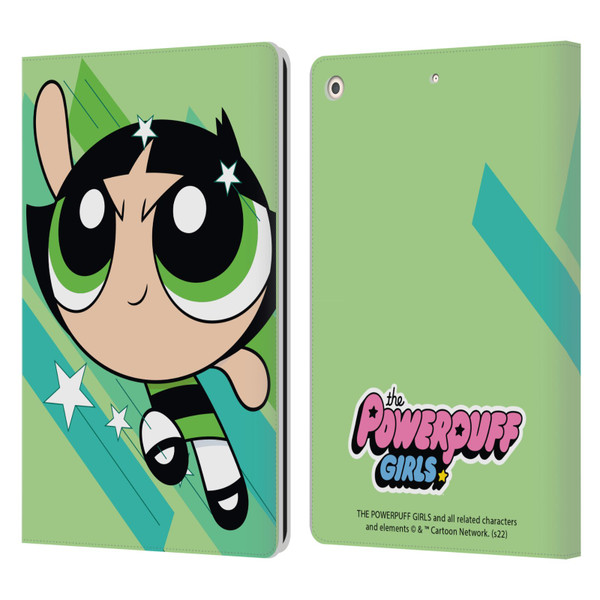 The Powerpuff Girls Graphics Buttercup Leather Book Wallet Case Cover For Apple iPad 10.2 2019/2020/2021