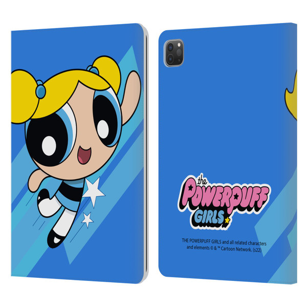 The Powerpuff Girls Graphics Bubbles Leather Book Wallet Case Cover For Apple iPad Pro 11 2020 / 2021 / 2022