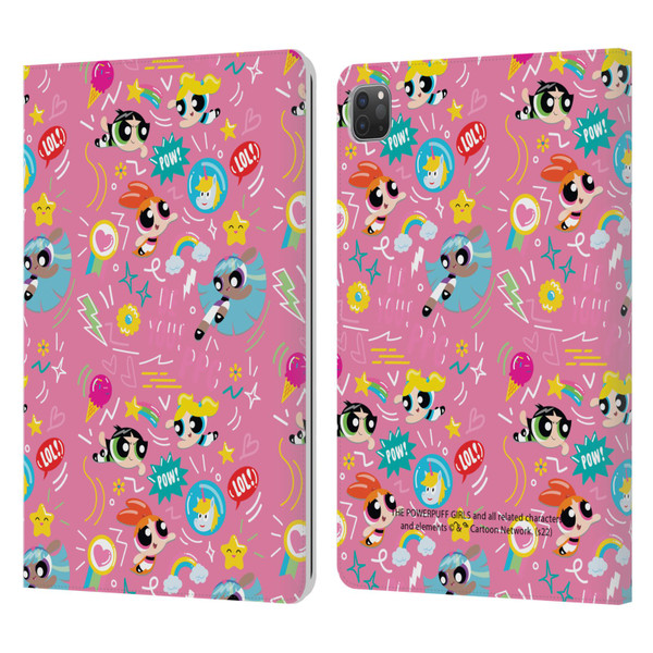 The Powerpuff Girls Graphics Icons Leather Book Wallet Case Cover For Apple iPad Pro 11 2020 / 2021 / 2022