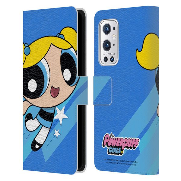 The Powerpuff Girls Graphics Bubbles Leather Book Wallet Case Cover For OnePlus 9 Pro