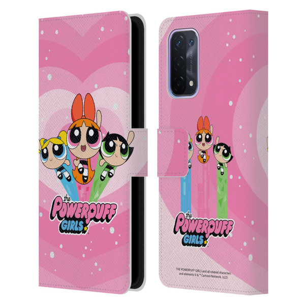 The Powerpuff Girls Graphics Group Leather Book Wallet Case Cover For OPPO A54 5G