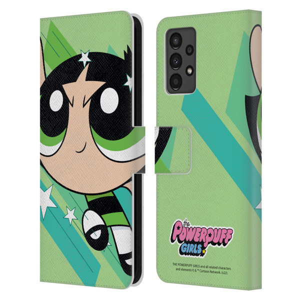 The Powerpuff Girls Graphics Buttercup Leather Book Wallet Case Cover For Samsung Galaxy A13 (2022)