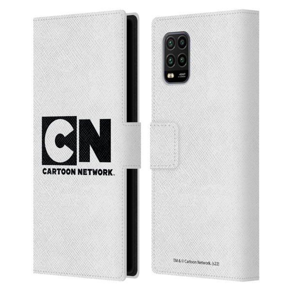 Cartoon Network Logo Plain Leather Book Wallet Case Cover For Xiaomi Mi 10 Lite 5G