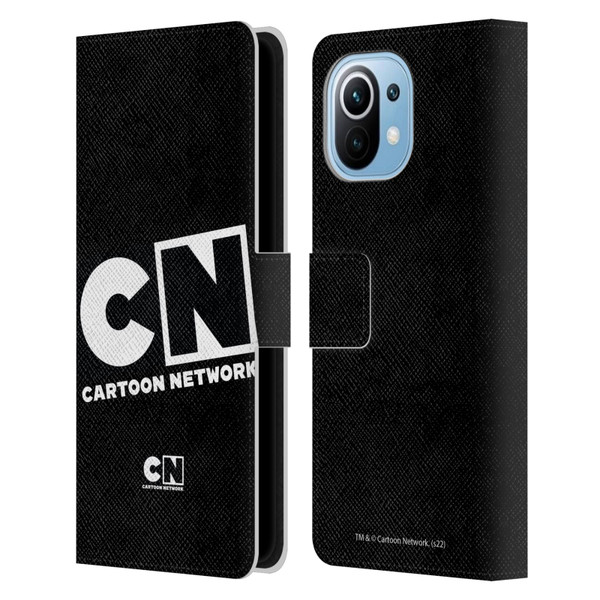 Cartoon Network Logo Oversized Leather Book Wallet Case Cover For Xiaomi Mi 11