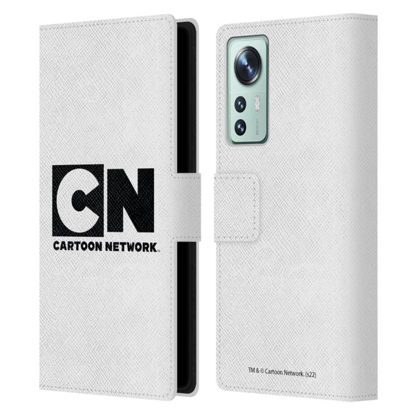 Cartoon Network Logo Plain Leather Book Wallet Case Cover For Xiaomi 12