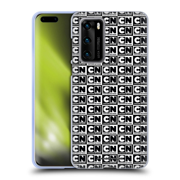 Cartoon Network Logo Pattern Soft Gel Case for Huawei P40 5G