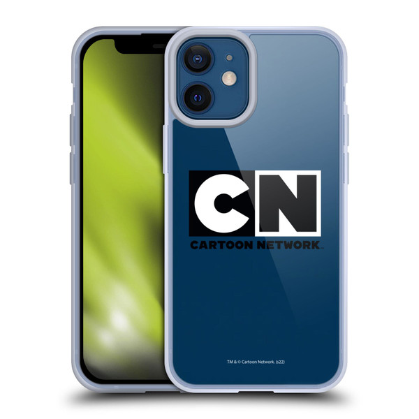 Cartoon Network Logo Plain Soft Gel Case for Apple iPhone 12 Mini